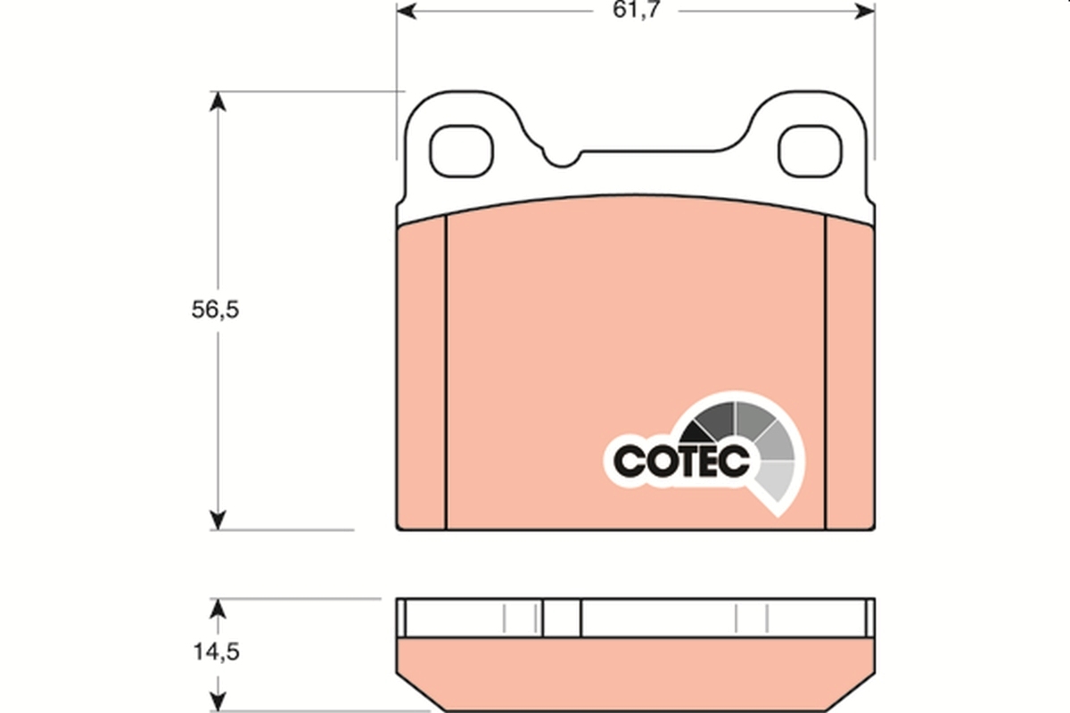 set placute frana,frana disc GDB1160 TRW - Frana disc set placute frana,frana disc GDB1160 TRW - Frana disc