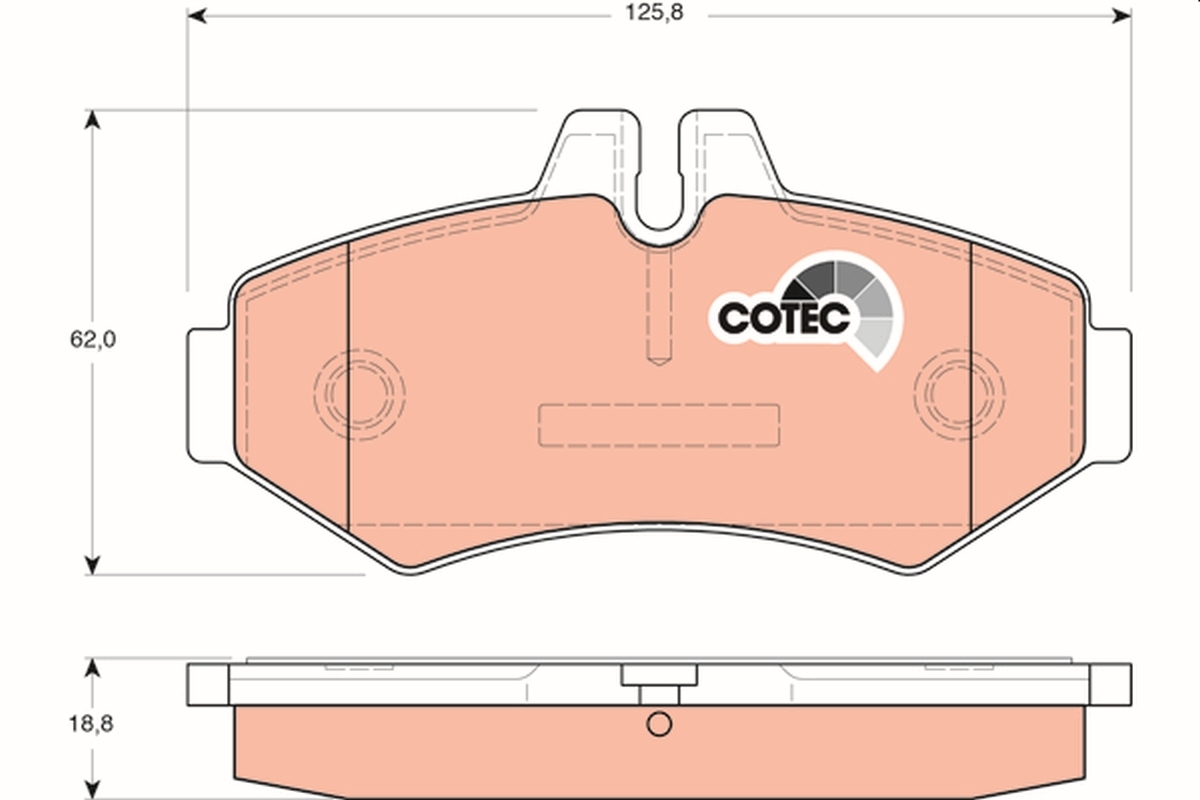 set placute frana,frana disc GDB1399 TRW - Frana disc set placute frana,frana disc GDB1399 TRW - Frana disc