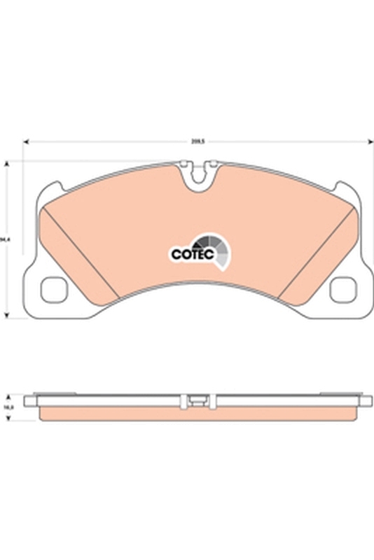 set placute frana,frana disc GDB1774 TRW - Frana disc set placute frana,frana disc GDB1774 TRW - Frana disc