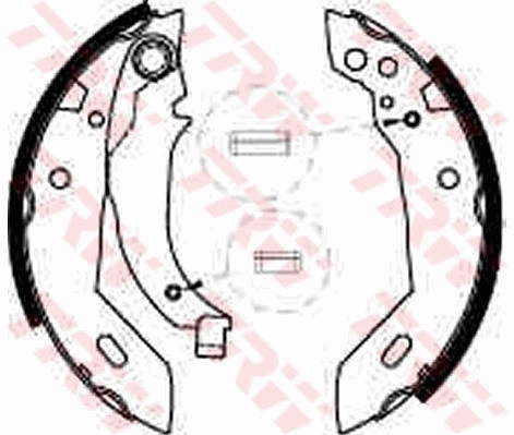 Set saboti frana GS6228 TRW - Frana tambur Set saboti frana GS6228 TRW - Frana tambur