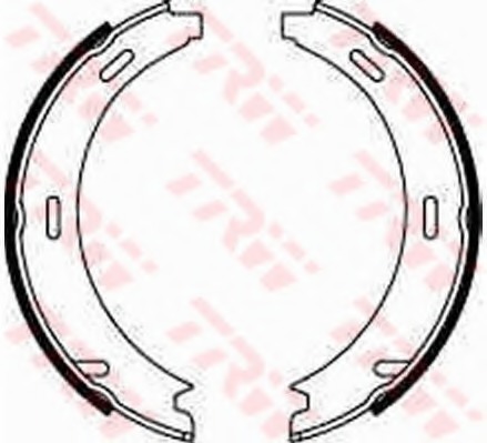 Set saboti frana, frana de mana GS8208 TRW - Frana tambur Set saboti frana, frana de mana GS8208 TRW - Frana tambur