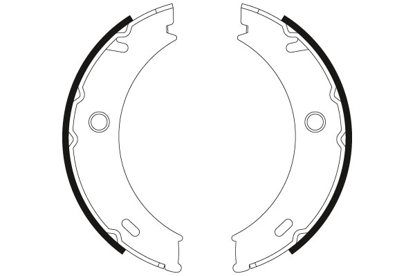 Set saboti frana, frana de mana GS8466 TRW - Frana de mana