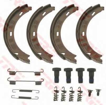 Set saboti frana, frana de mana GS8595 TRW - Frana tambur Set saboti frana, frana de mana GS8595 TRW - Frana tambur