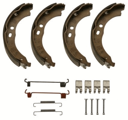 Set saboti frana, frana de mana GS8744 TRW - Frana de mana Set saboti frana, frana de mana GS8744 TRW - Frana de mana