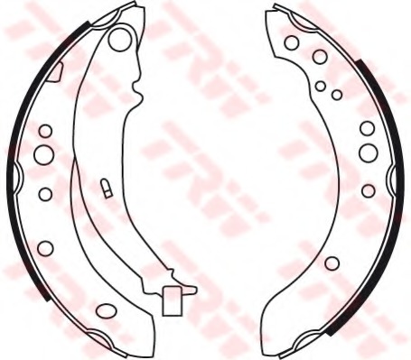 Set saboti frana GS8769 TRW - Frana tambur