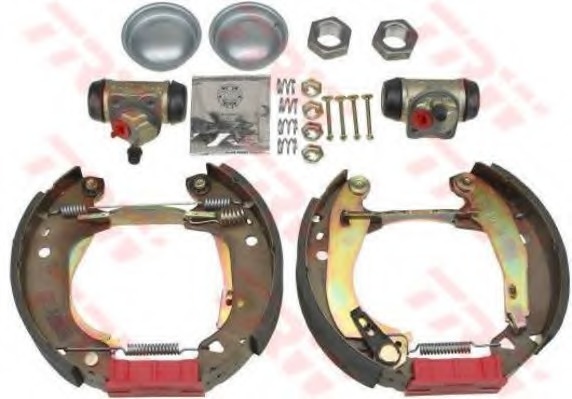 Set saboti frana GSK1015 TRW - Material frictiune sabot frana/ sabot frana Set saboti frana GSK1015 TRW - Material frictiune sabot frana/ sabot frana