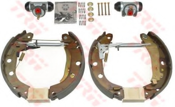 Set saboti frana GSK1072 TRW - Material frictiune sabot frana/ sabot frana Set saboti frana GSK1072 TRW - Material frictiune sabot frana/ sabot frana