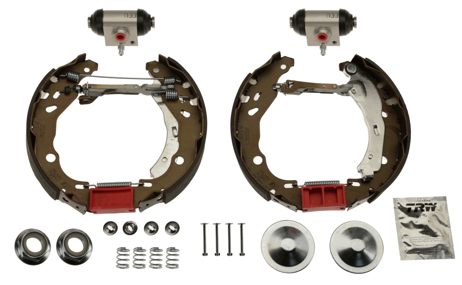 Set saboti frana GSK1075 TRW - Material frictiune sabot frana/ sabot frana Set saboti frana GSK1075 TRW - Material frictiune sabot frana/ sabot frana