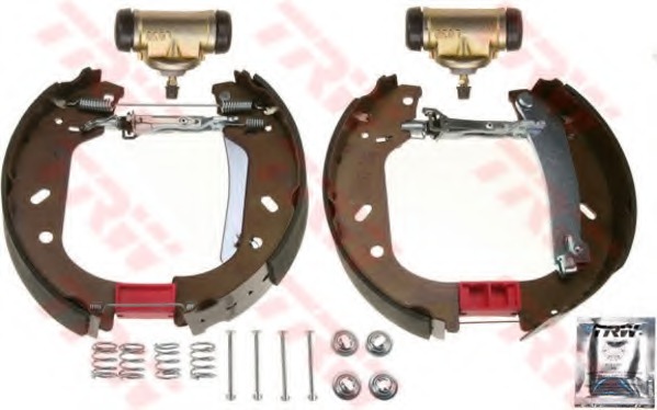 Set saboti frana GSK1224 TRW - Material frictiune sabot frana/ sabot frana Set saboti frana GSK1224 TRW - Material frictiune sabot frana/ sabot frana