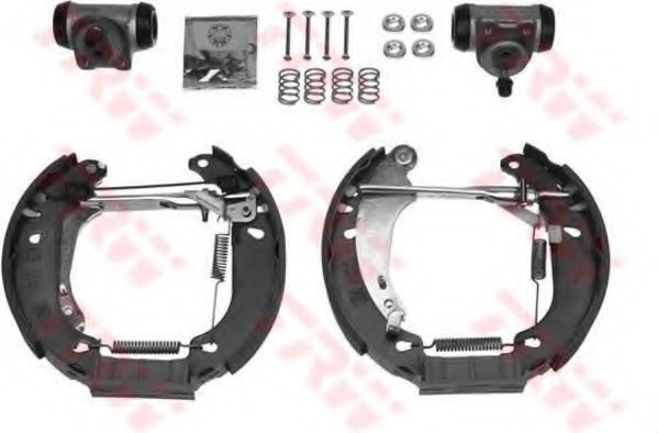 Set saboti frana GSK1259 TRW - Material frictiune sabot frana/ sabot frana Set saboti frana GSK1259 TRW - Material frictiune sabot frana/ sabot frana