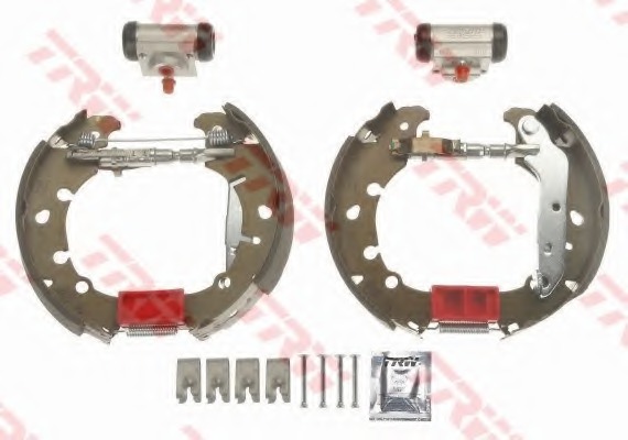 Set saboti frana GSK1693 TRW - Material frictiune sabot frana/ sabot frana