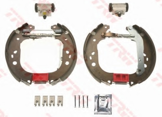 Set saboti frana GSK1698 TRW - Material frictiune sabot frana/ sabot frana