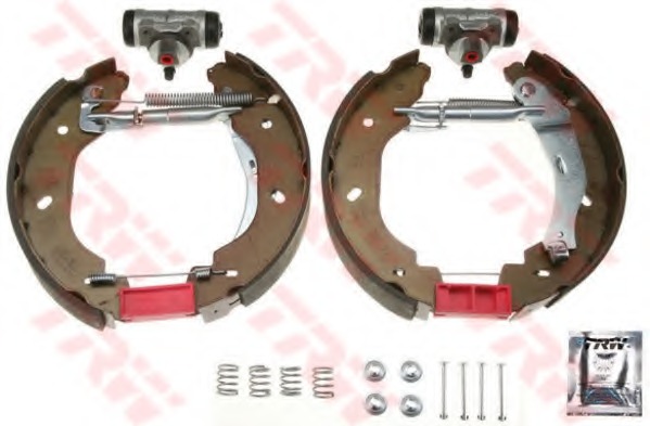 Set saboti frana GSK1699 TRW - Material frictiune sabot frana/ sabot frana