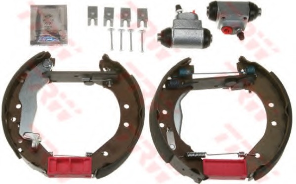 Set saboti frana GSK1860 TRW - Material frictiune sabot frana/ sabot frana Set saboti frana GSK1860 TRW - Material frictiune sabot frana/ sabot frana