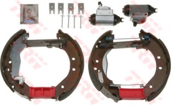 Set saboti frana GSK1861 TRW - Material frictiune sabot frana/ sabot frana Set saboti frana GSK1861 TRW - Material frictiune sabot frana/ sabot frana