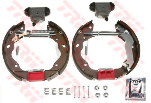 Set saboti frana GSK2601 TRW - Material frictiune sabot frana/ sabot frana