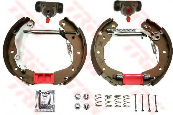 Set saboti frana GSK2613 TRW - Material frictiune sabot frana/ sabot frana Set saboti frana GSK2613 TRW - Material frictiune sabot frana/ sabot frana
