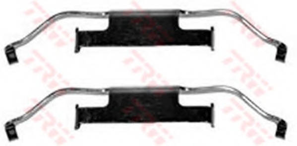 Set accesorii, placute frana PFK275 TRW - Componente/ accesorii frana Set accesorii, placute frana PFK275 TRW - Componente/ accesorii frana