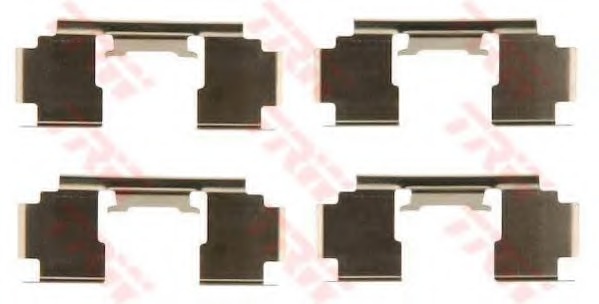 Set accesorii, placute frana PFK397 TRW - Componente/ accesorii frana Set accesorii, placute frana PFK397 TRW - Componente/ accesorii frana
