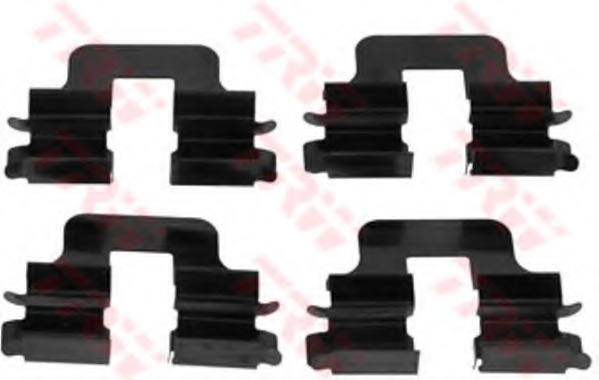 Set accesorii, placute frana PFK444 TRW - Componente/ accesorii frana Set accesorii, placute frana PFK444 TRW - Componente/ accesorii frana