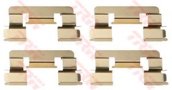 Set accesorii, placute frana PFK462 TRW - Componente/ accesorii frana Set accesorii, placute frana PFK462 TRW - Componente/ accesorii frana