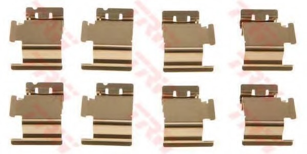 Set accesorii, placute frana PFK467 TRW - Componente/ accesorii frana Set accesorii, placute frana PFK467 TRW - Componente/ accesorii frana