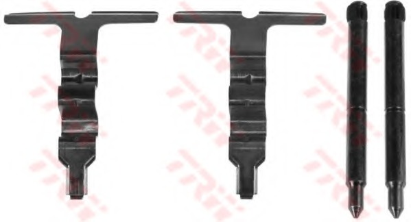Set accesorii, placute frana PFK531 TRW - Componente/ accesorii frana Set accesorii, placute frana PFK531 TRW - Componente/ accesorii frana