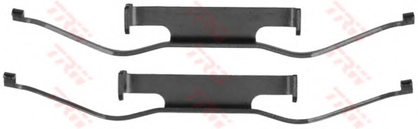 Set accesorii, placute frana PFK534 TRW - Frana disc Set accesorii, placute frana PFK534 TRW - Frana disc