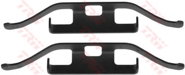 Set accesorii, placute frana PFK536 TRW - Frana disc Set accesorii, placute frana PFK536 TRW - Frana disc