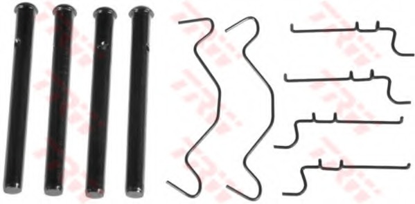 Set accesorii, placute frana PFK537 TRW - Componente/ accesorii frana Set accesorii, placute frana PFK537 TRW - Componente/ accesorii frana