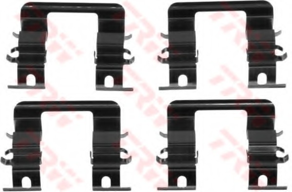 Set accesorii, placute frana PFK546 TRW - Componente/ accesorii frana Set accesorii, placute frana PFK546 TRW - Componente/ accesorii frana