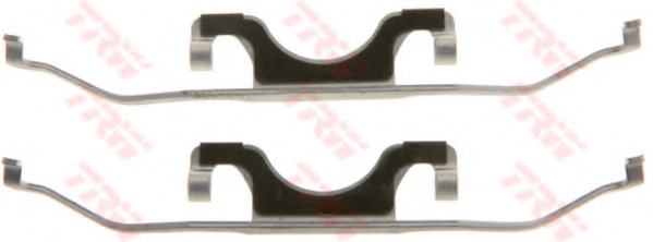 Set accesorii, placute frana PFK555 TRW - Componente/ accesorii frana