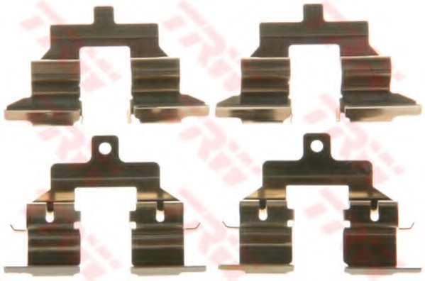 Set accesorii, placute frana PFK579 TRW - Componente/ accesorii frana Set accesorii, placute frana PFK579 TRW - Componente/ accesorii frana