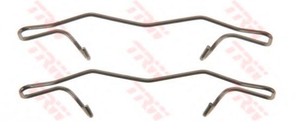 Set accesorii, placute frana PFK592 TRW - Componente/ accesorii frana Set accesorii, placute frana PFK592 TRW - Componente/ accesorii frana