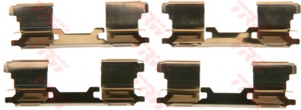 Set accesorii, placute frana PFK599 TRW - Frana disc Set accesorii, placute frana PFK599 TRW - Frana disc
