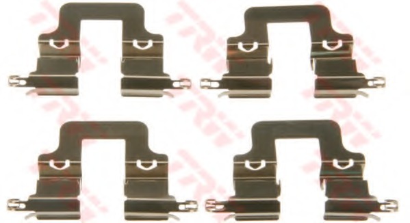 Set accesorii, placute frana PFK603 TRW - Componente/ accesorii frana