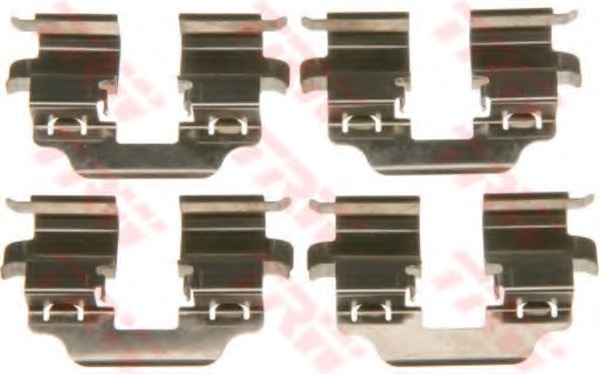 Set accesorii, placute frana PFK610 TRW - Componente/ accesorii frana Set accesorii, placute frana PFK610 TRW - Componente/ accesorii frana
