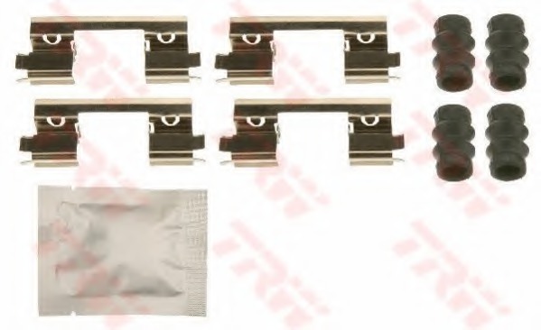 Set accesorii, placute frana PFK635 TRW - Componente/ accesorii frana Set accesorii, placute frana PFK635 TRW - Componente/ accesorii frana