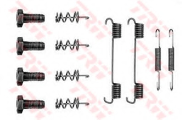 set accesorii, saboti frana parcare SFK109 TRW - Frana tambur set accesorii, saboti frana parcare SFK109 TRW - Frana tambur