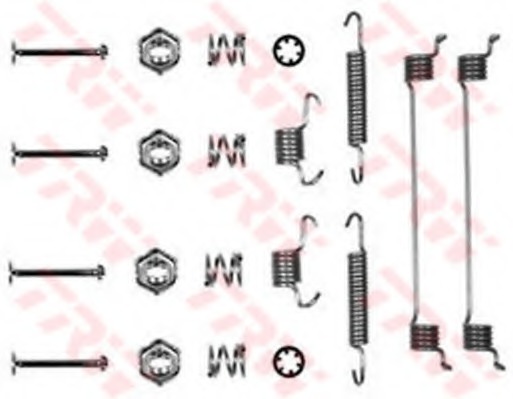 Set accesorii, sabot de frana SFK138 TRW - Frana tambur Set accesorii, sabot de frana SFK138 TRW - Frana tambur