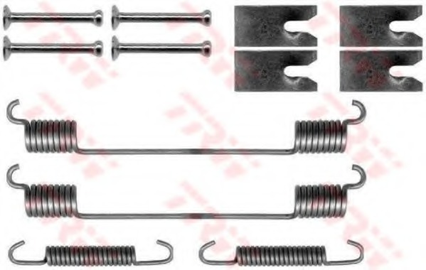 Set accesorii, sabot de frana SFK351 TRW - Frana tambur