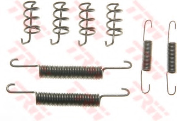 set accesorii, saboti frana parcare SFK366 TRW - Frana de mana