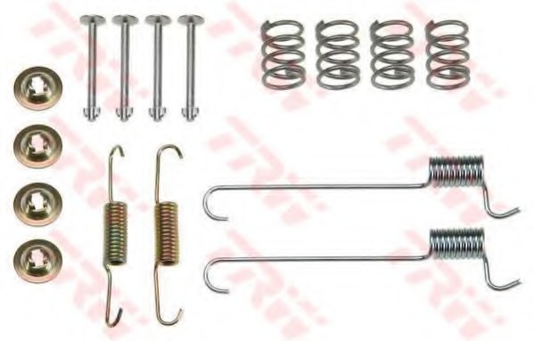 set accesorii, saboti frana parcare SFK383 TRW - Frana de mana set accesorii, saboti frana parcare SFK383 TRW - Frana de mana