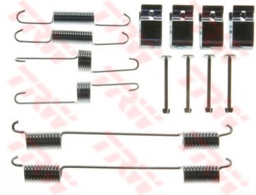 Set accesorii, sabot de frana SFK387 TRW - Frana tambur Set accesorii, sabot de frana SFK387 TRW - Frana tambur