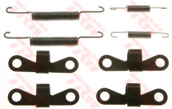 set accesorii, saboti frana parcare SFK397 TRW - Frana de mana