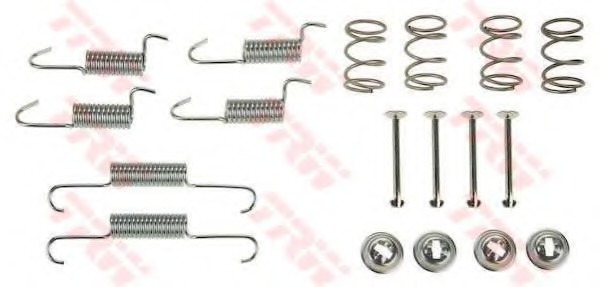 set accesorii, saboti frana parcare SFK399 TRW - Frana tambur set accesorii, saboti frana parcare SFK399 TRW - Frana tambur