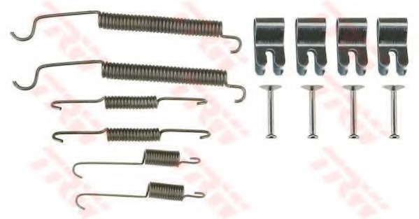 Set accesorii, sabot de frana SFK424 TRW - Frana tambur