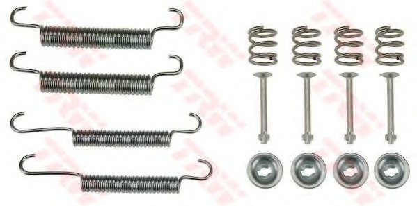 set accesorii, saboti frana parcare SFK428 TRW - Frana de mana