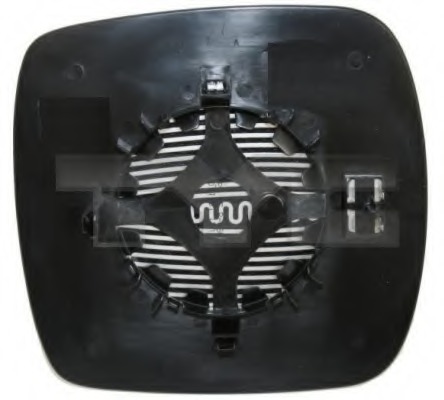 Sticla oglinda, oglinda retrovizoare exterioara 328-0123-1 TYC - Elemente de caroserie