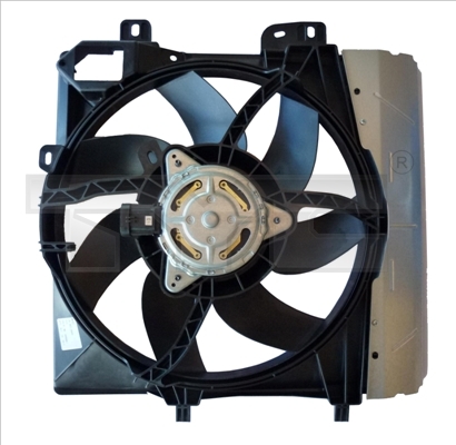 Ventilator, radiator 805-0009 TYC - Gmv (electroventilator )